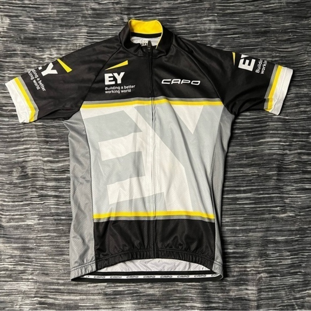 Lot of 2 CAPO Women’s bicycling jersey size small RR